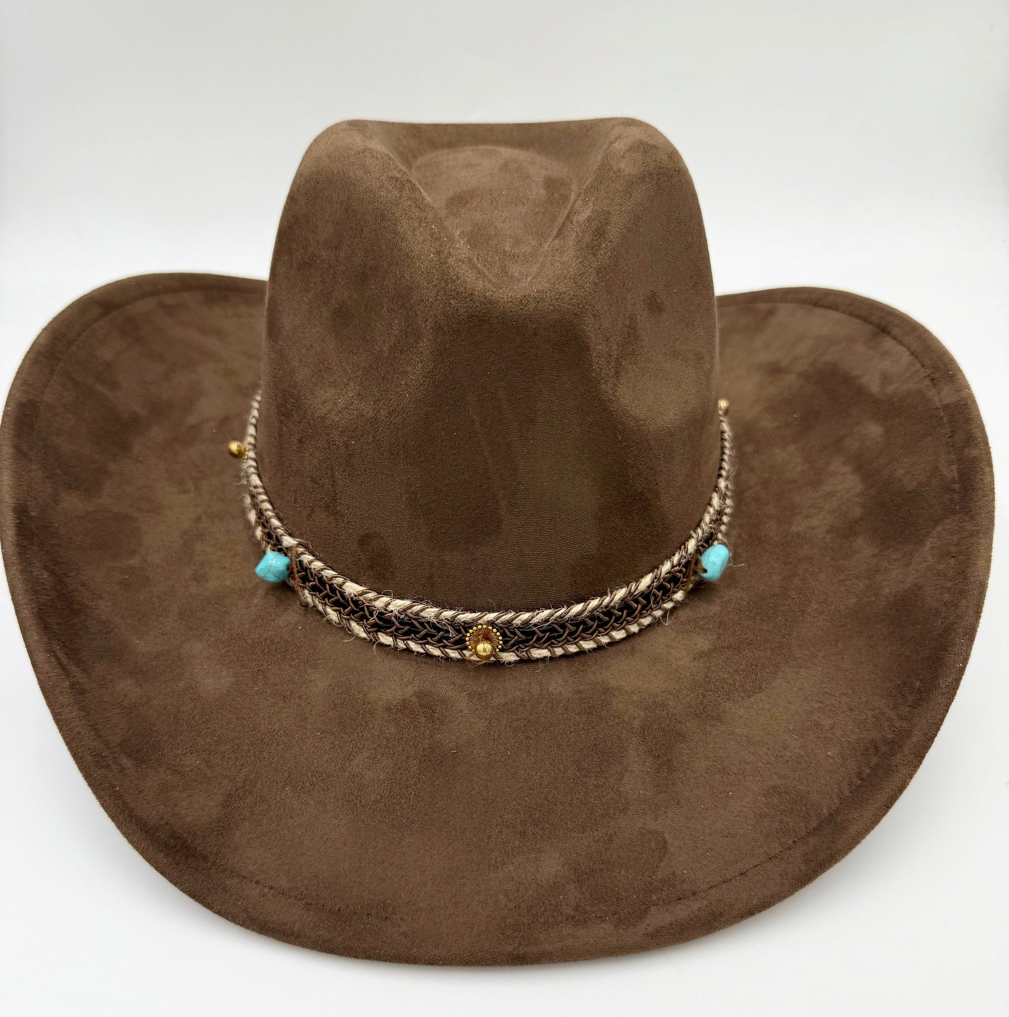 Crossed me Suede Cowboy Hat-0