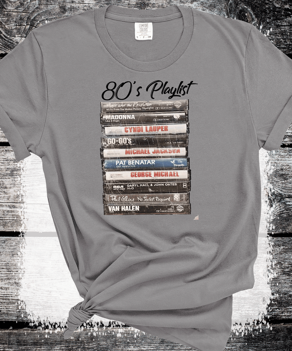 Old School Playlist Sweatshirt, Old School Playlist Shirt, Retro 80s 90s Music Party Tee Shirt, Unisex Music Mix Tape Cassette Player Shirts
