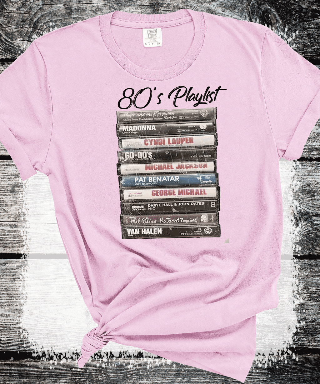 Old School Playlist Sweatshirt, Old School Playlist Shirt, Retro 80s 90s Music Party Tee Shirt, Unisex Music Mix Tape Cassette Player Shirts
