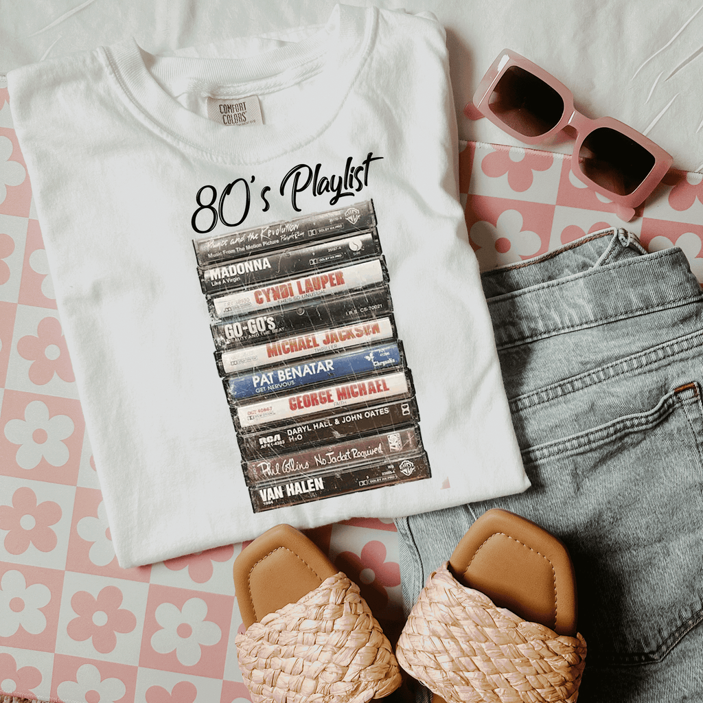 Old School Playlist Sweatshirt, Old School Playlist Shirt, Retro 80s 90s Music Party Tee Shirt, Unisex Music Mix Tape Cassette Player Shirts