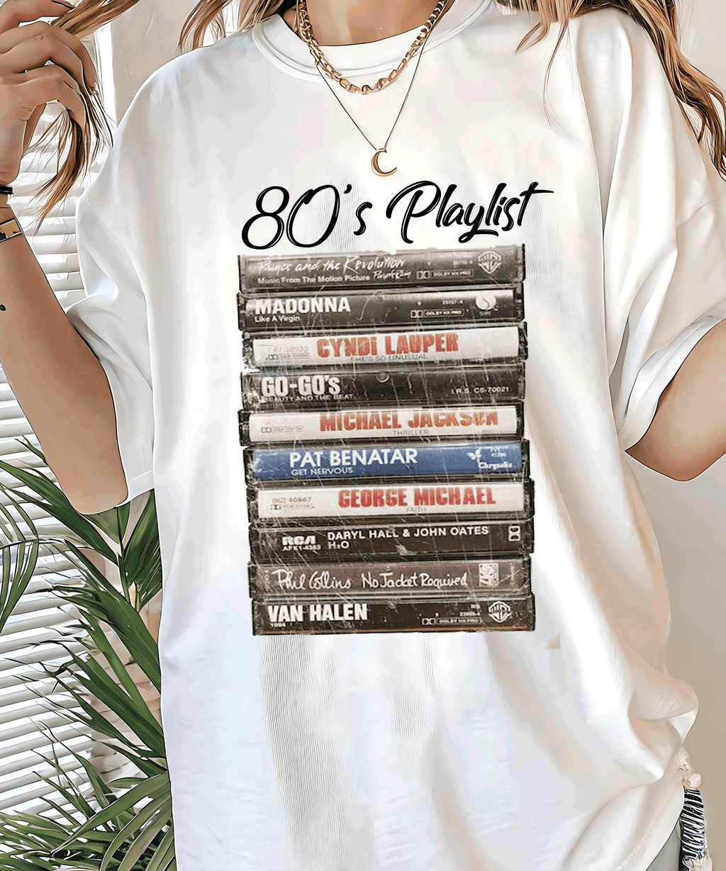 Old School Playlist Sweatshirt, Old School Playlist Shirt, Retro 80s 90s Music Party Tee Shirt, Unisex Music Mix Tape Cassette Player Shirts