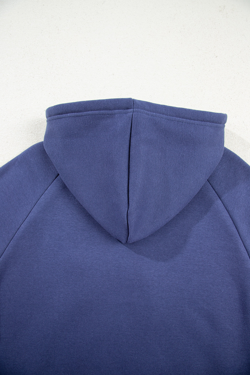 Dirty Blue Drawstring Hooded Tunic Sweatshirt
