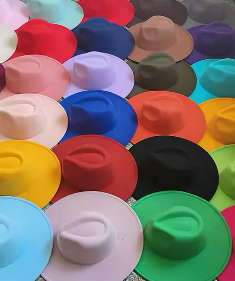 Wide Brim Fedora Hat - Stylish Hat with Wide Brim for Versatile Wear-2