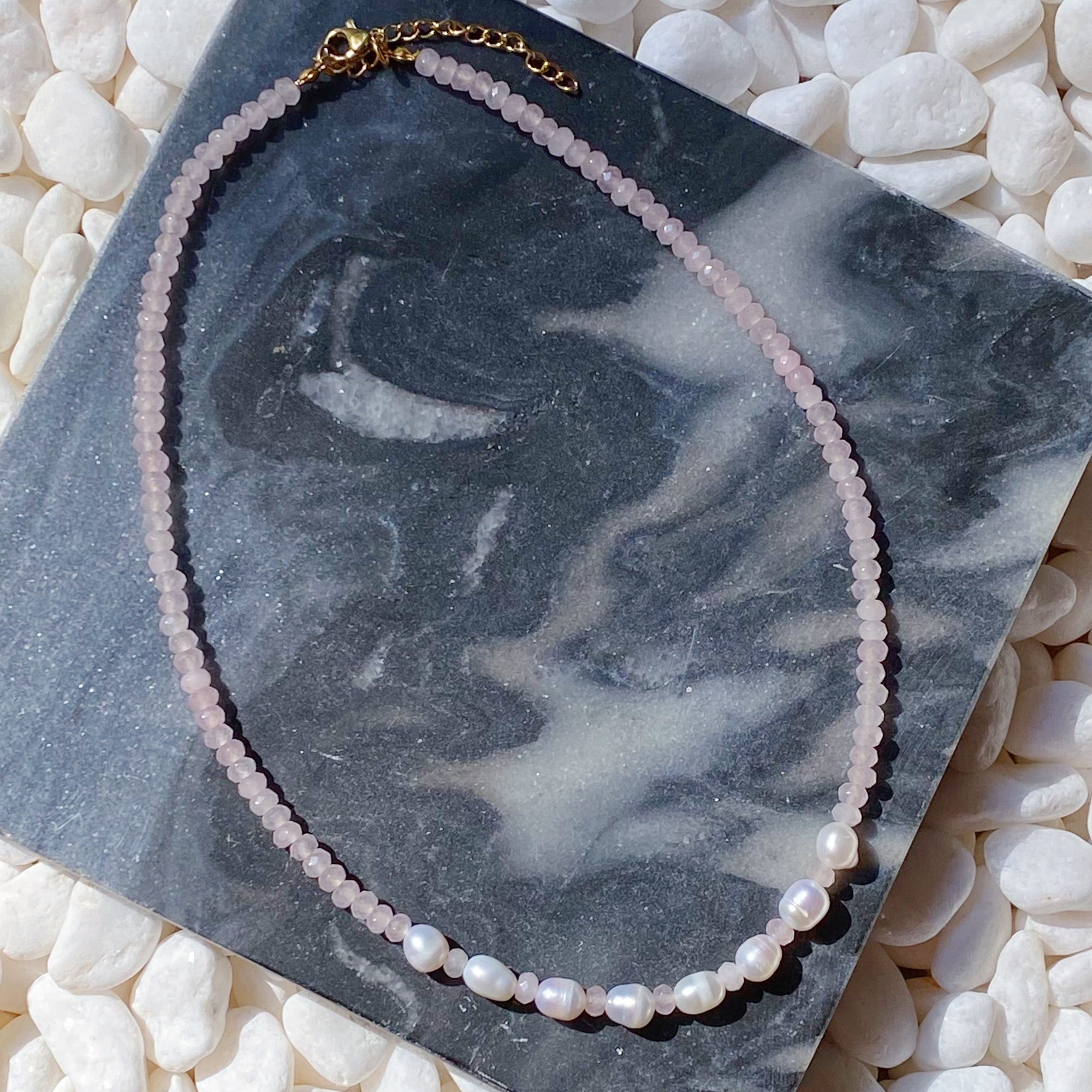 Freshwater Pearl Choker Necklace-4