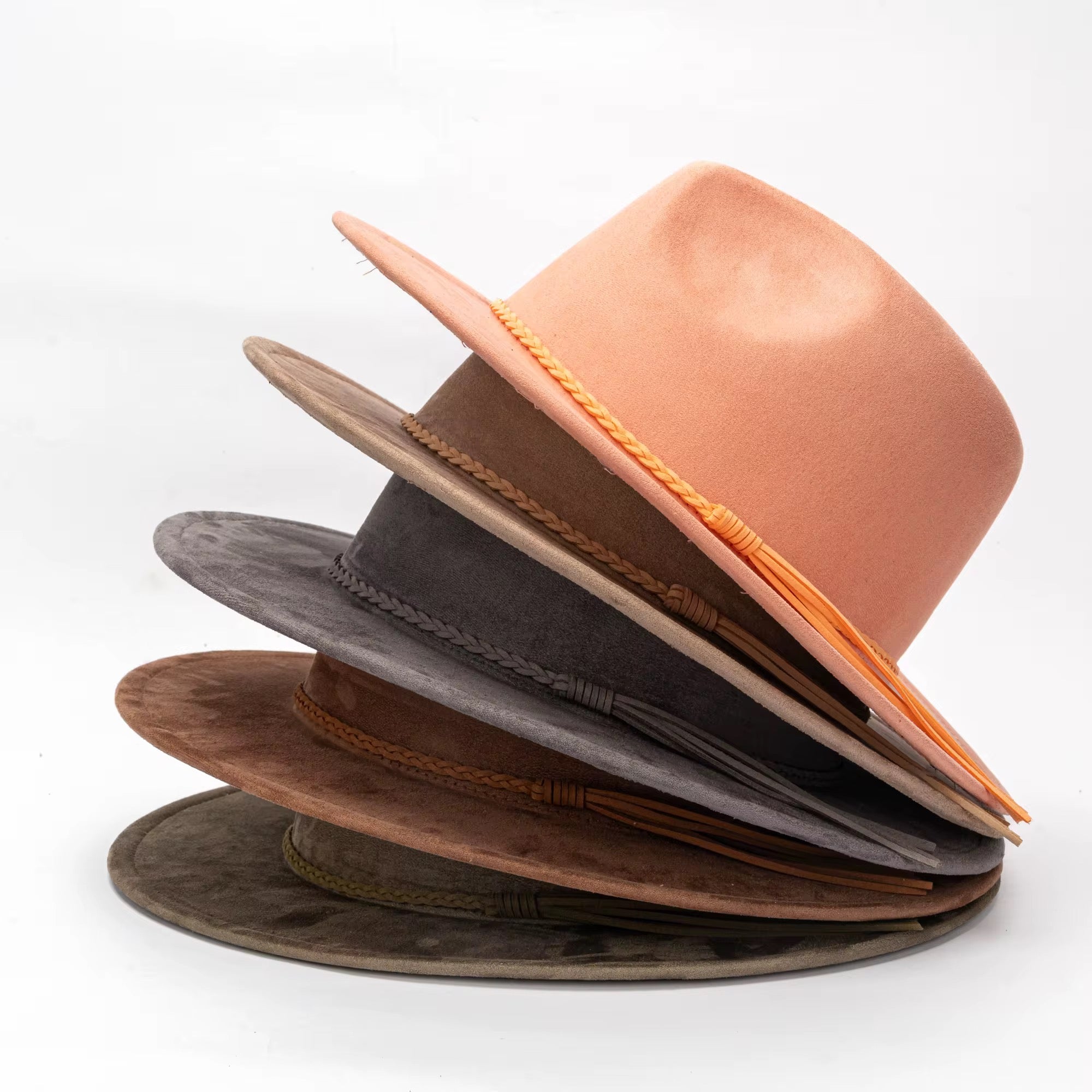 Classic lux Suede Fedora-1