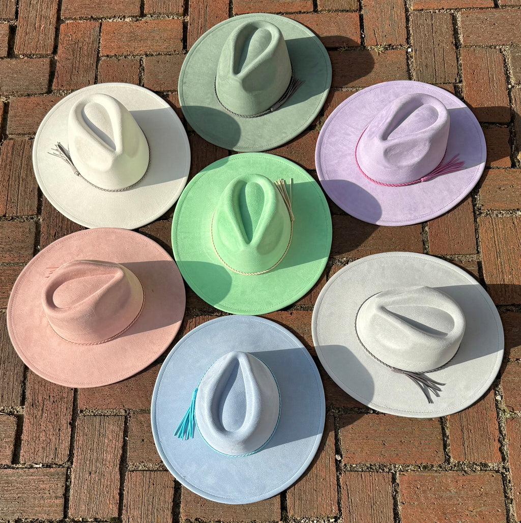 Dreams Suede Wide Brim Hat-2