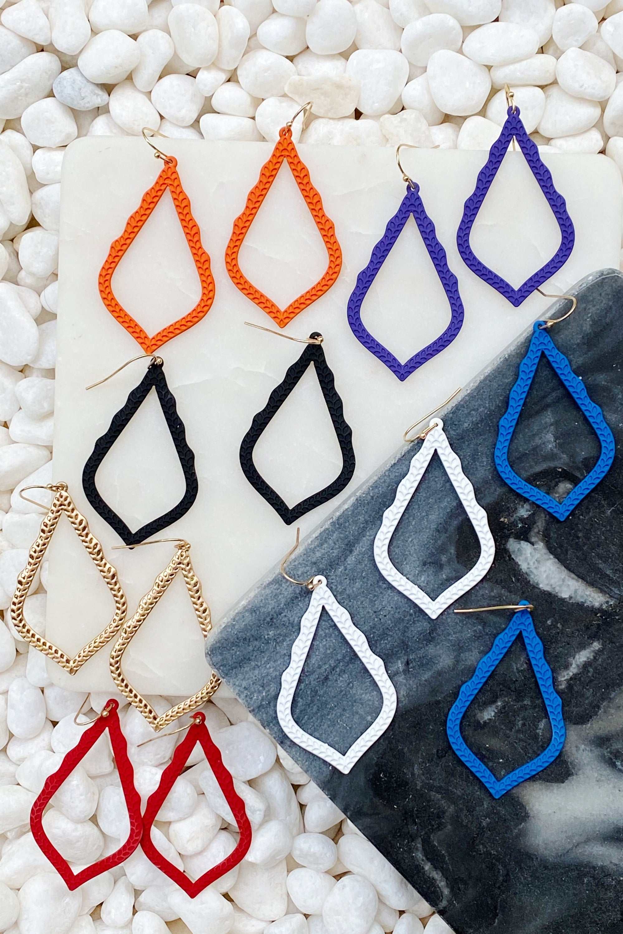 True To The Game Earrings-1