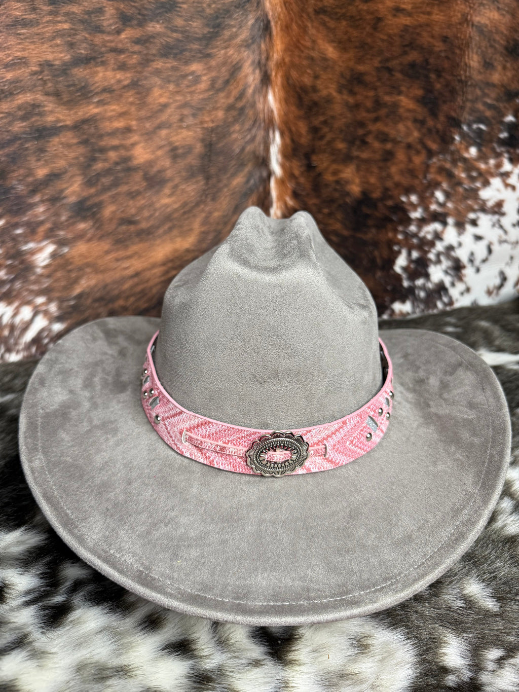 Premium Suede Cowboy Hat - Adjustable Straps Inside, Unisex Design, Size 56-58cm, Western Style, Fashionable & Functional, Shipped in a Box-0