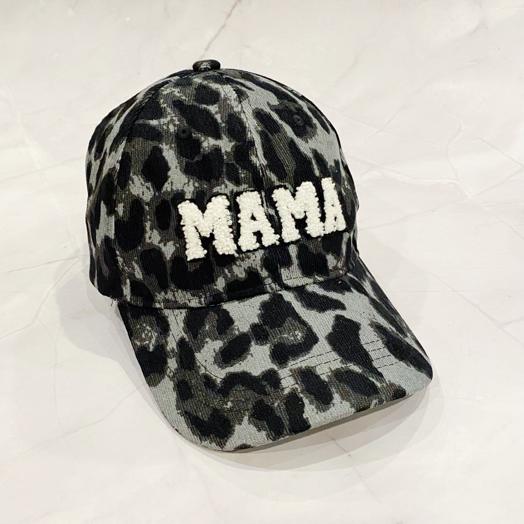 Wild Mama Corduroy Ball Cap-1