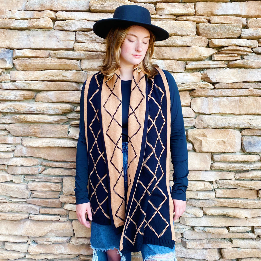 Paris Class Knit Scarf-4