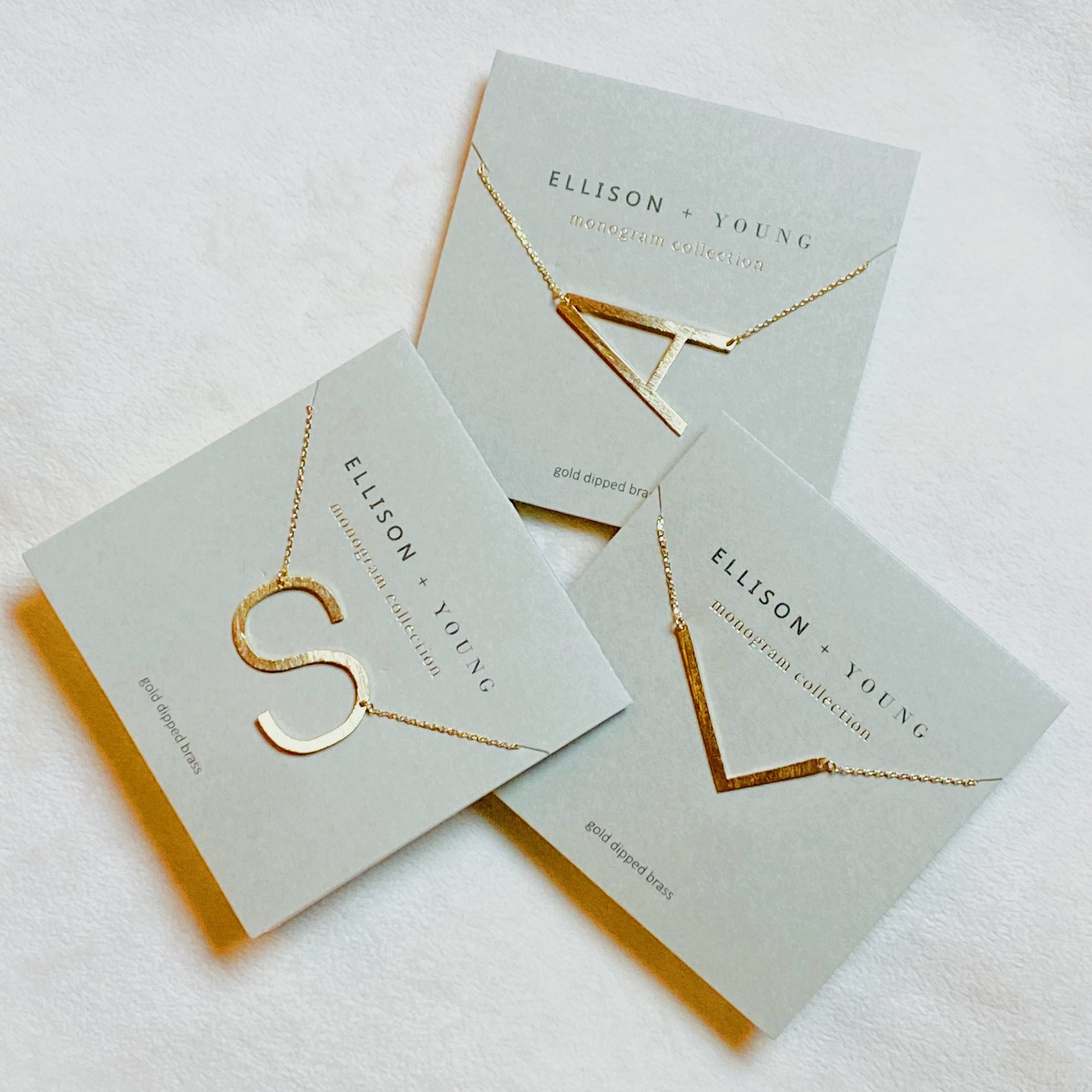 Monogram Collection Initial Necklace-1