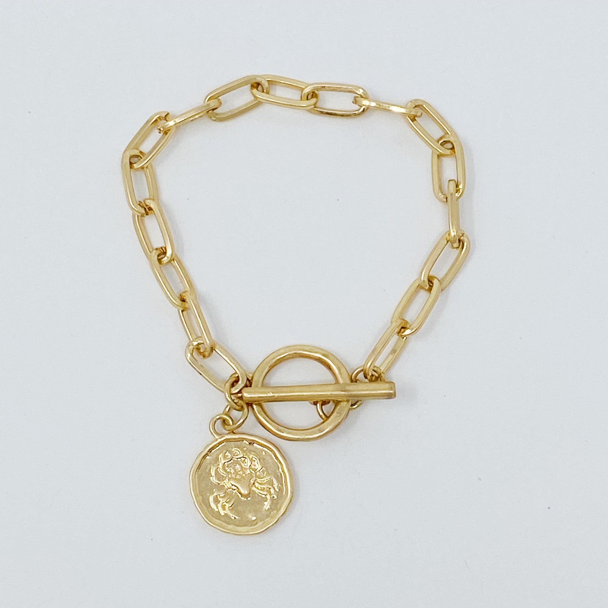 Zodiac Charm Chain Bracelet-8