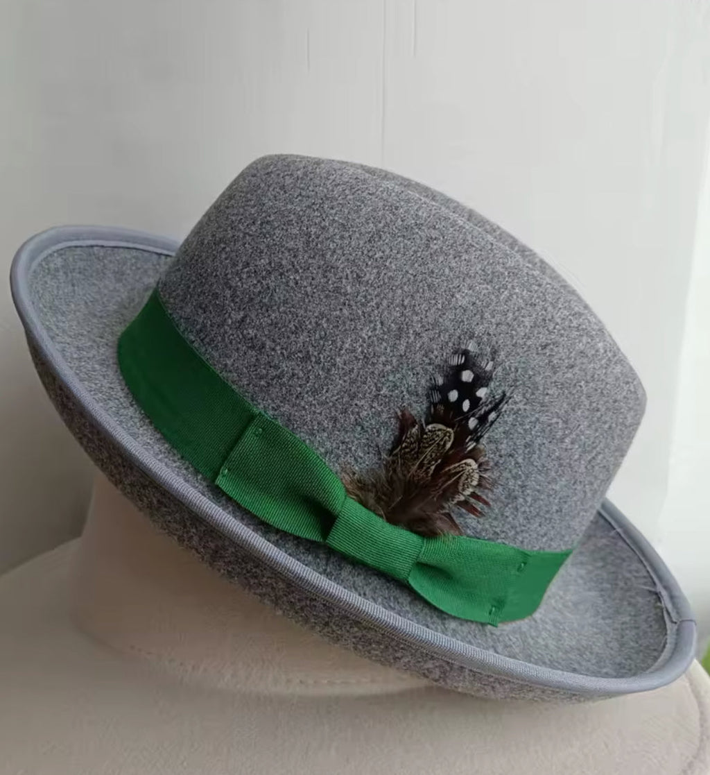 The Feathered Dapper Hat - Classic Design, Comfortable Fit, Perfect for Everyday Wear-0