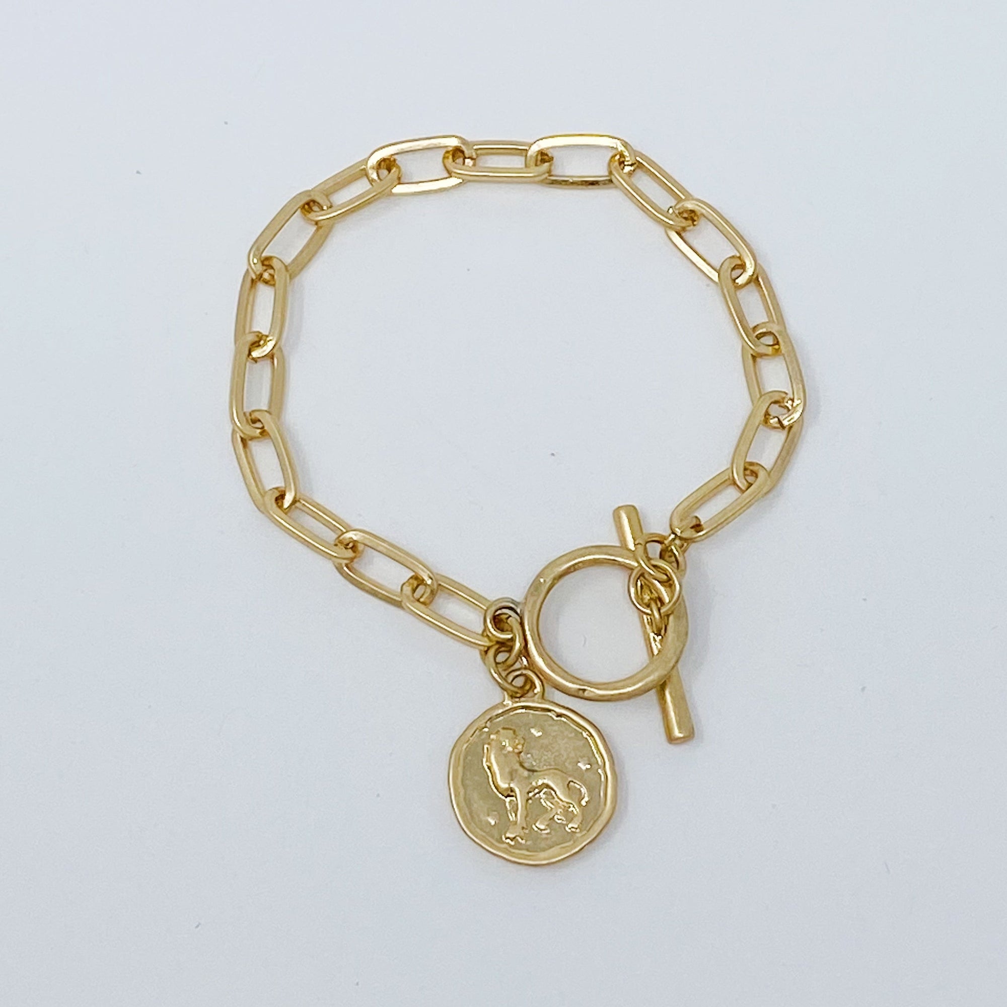 Zodiac Charm Chain Bracelet-9