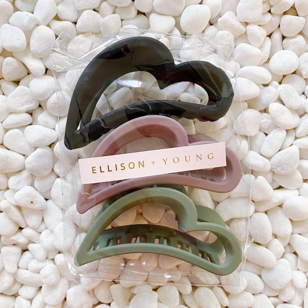 Behalf Of Your Heart Hair Claw Set-3