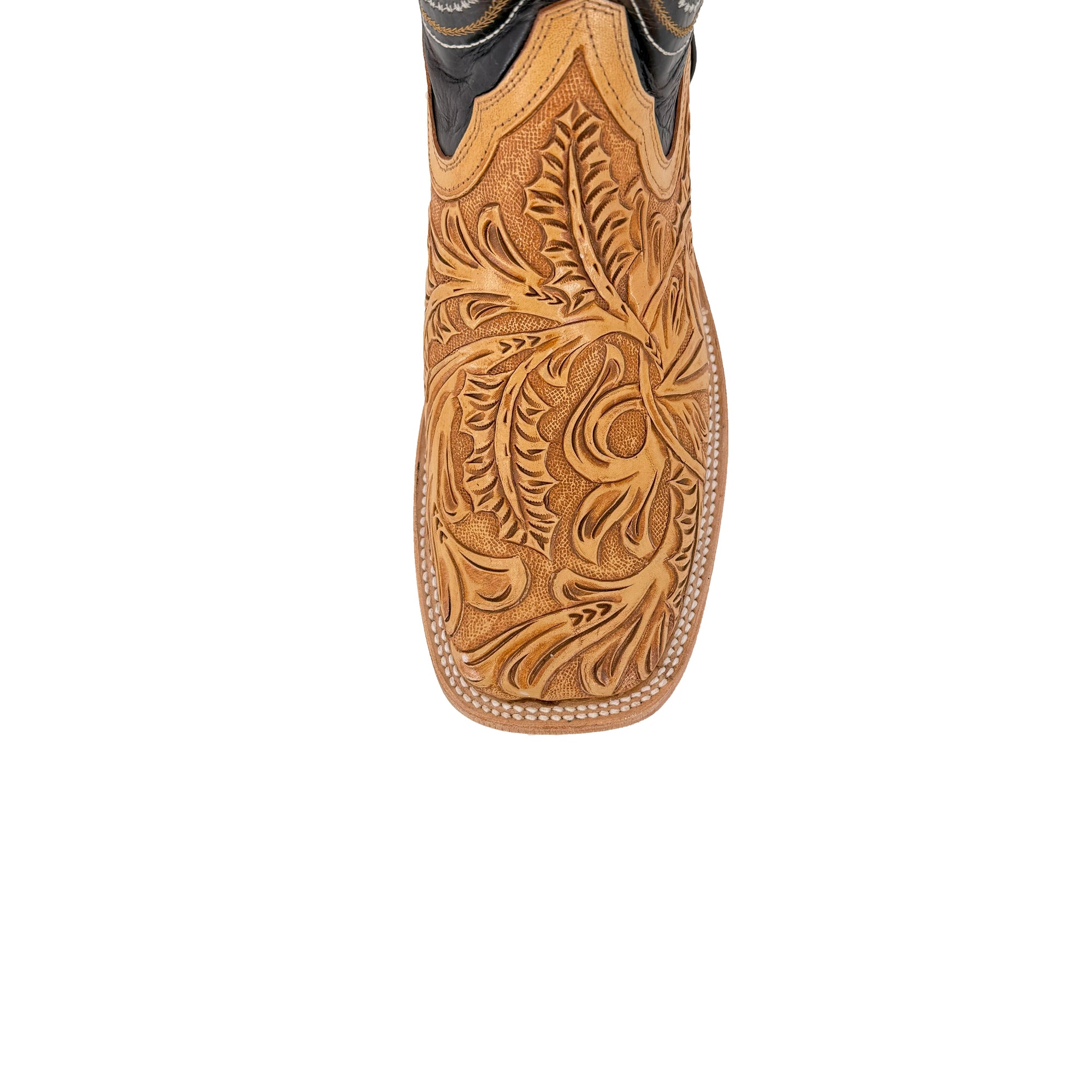 Men's Bulldog Hand Tooled Boots - Lone Star Orix