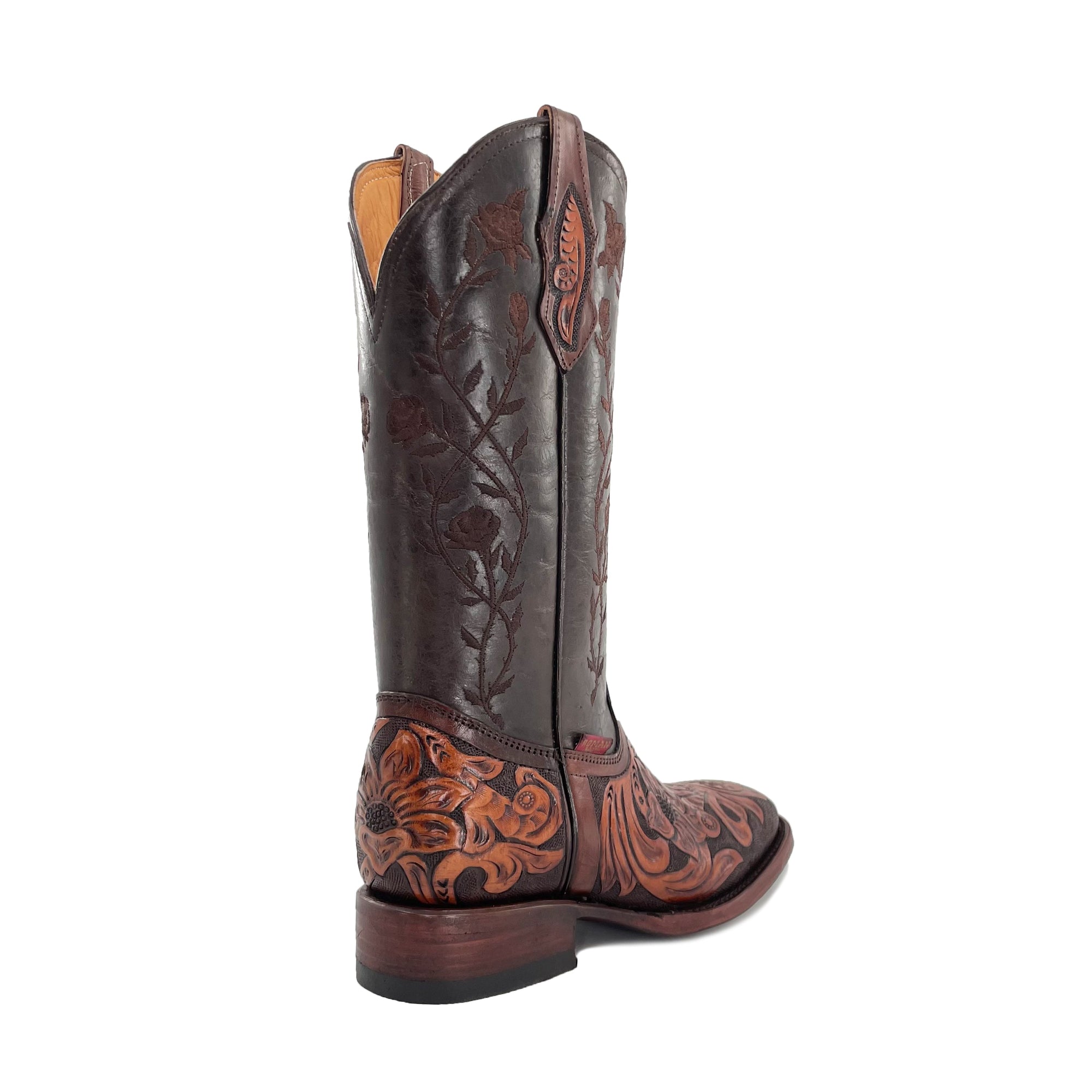 Women’s Bulldog Hand Tooled Bitone