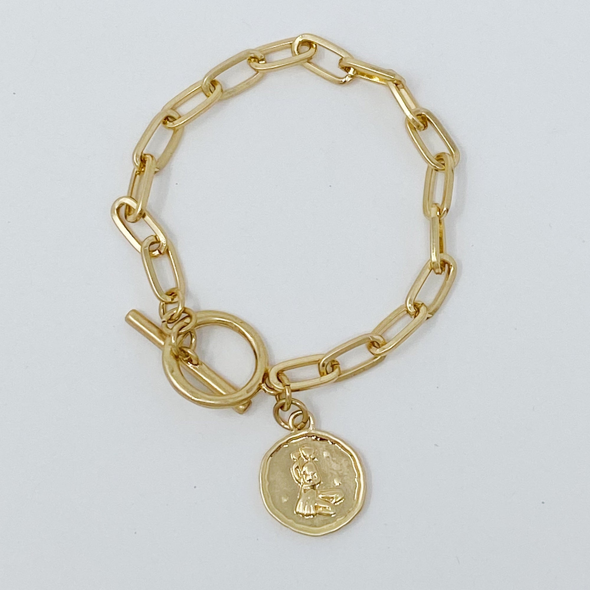 Zodiac Charm Chain Bracelet-4
