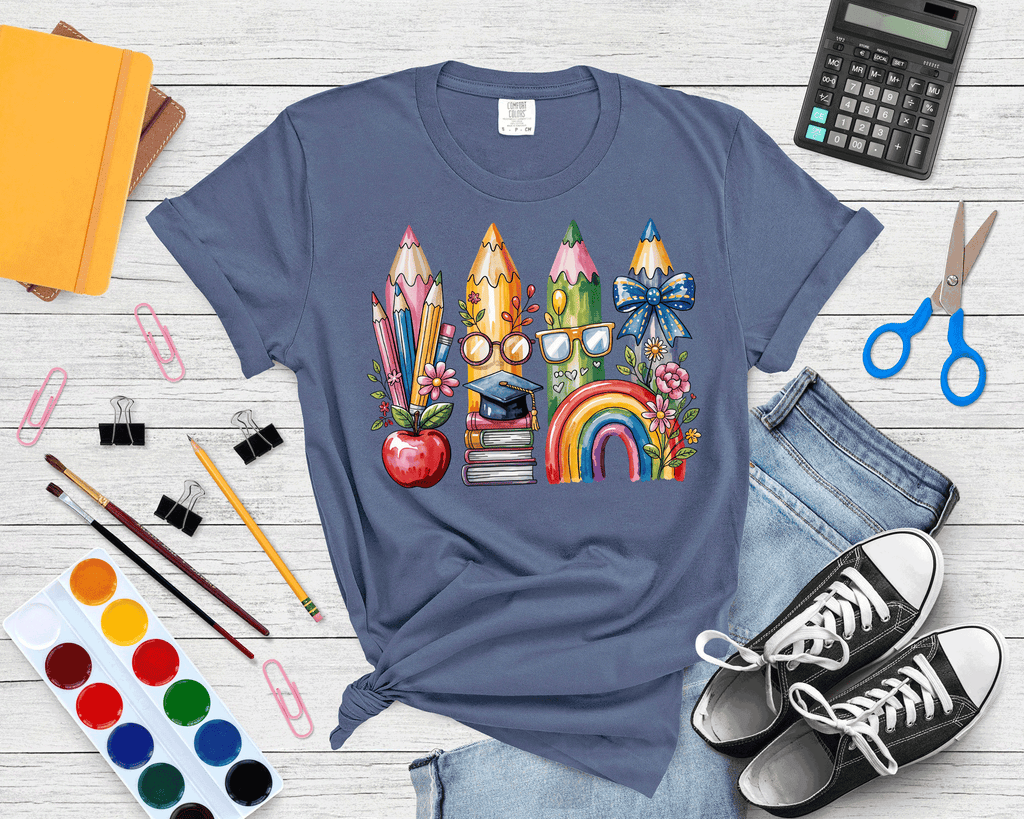 Teacher Back To School Coquette Bow Pencils Cute Gift