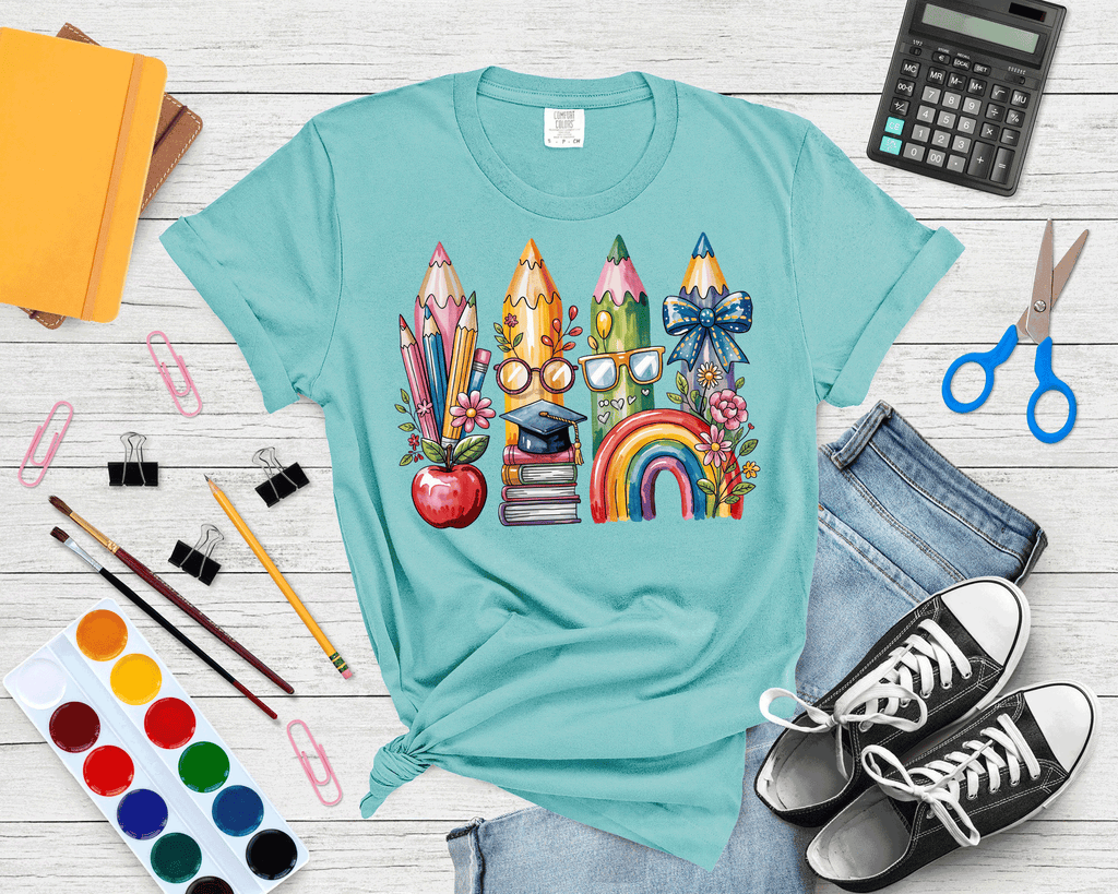 Teacher Back To School Coquette Bow Pencils Cute Gift