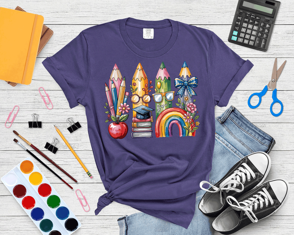 Teacher Back To School Coquette Bow Pencils Cute Gift