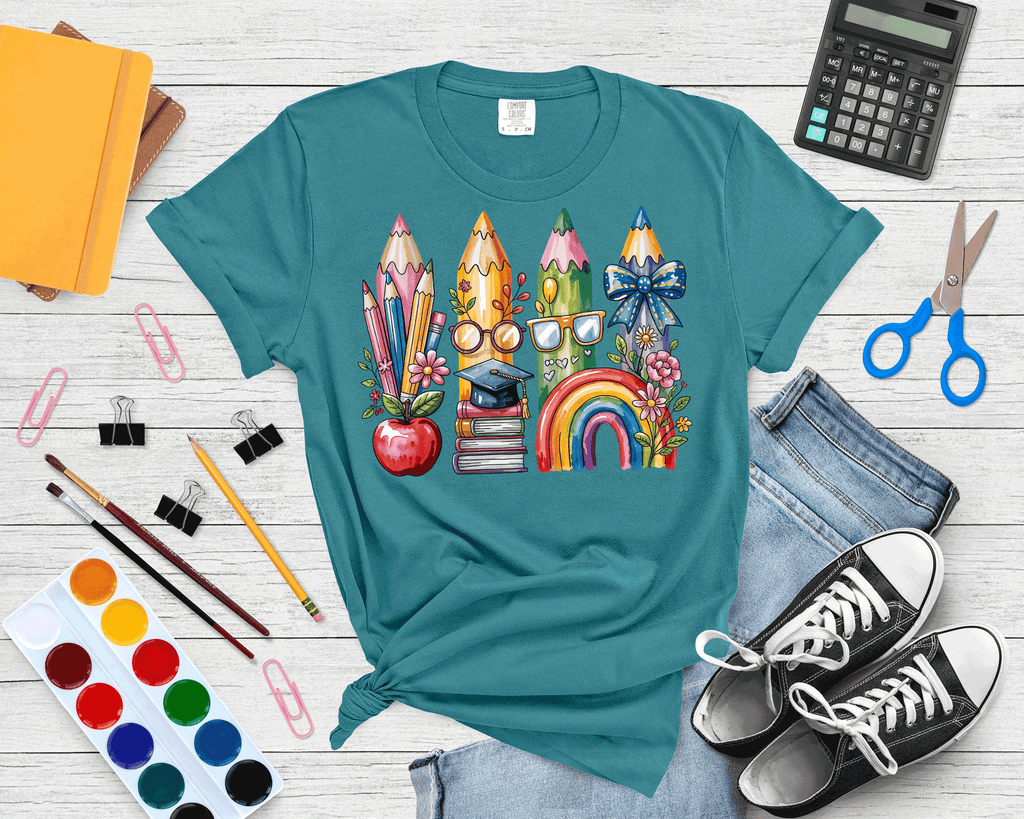 Teacher Back To School Coquette Bow Pencils Cute Gift