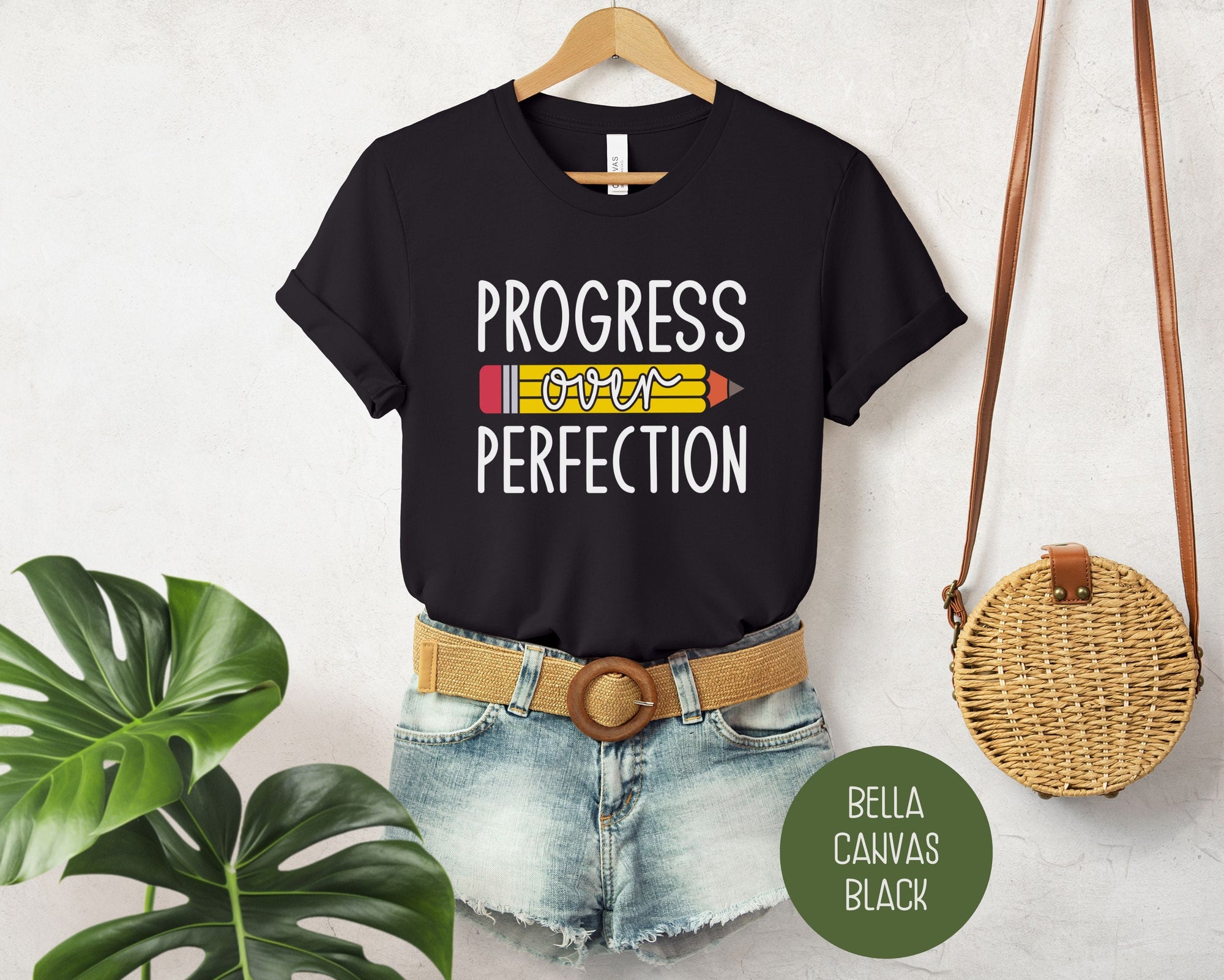 Progress Over Perfection Elementary Teacher Shirt-3