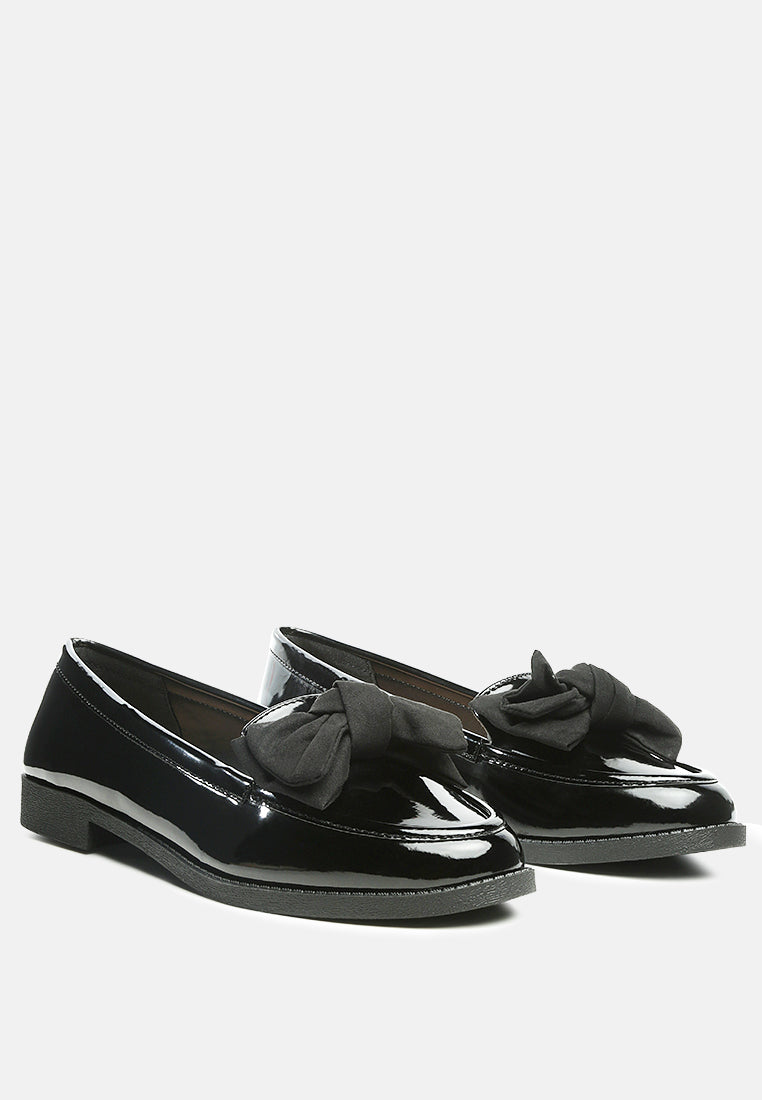 Bowberry Bow-Tie Patent Loafers-1