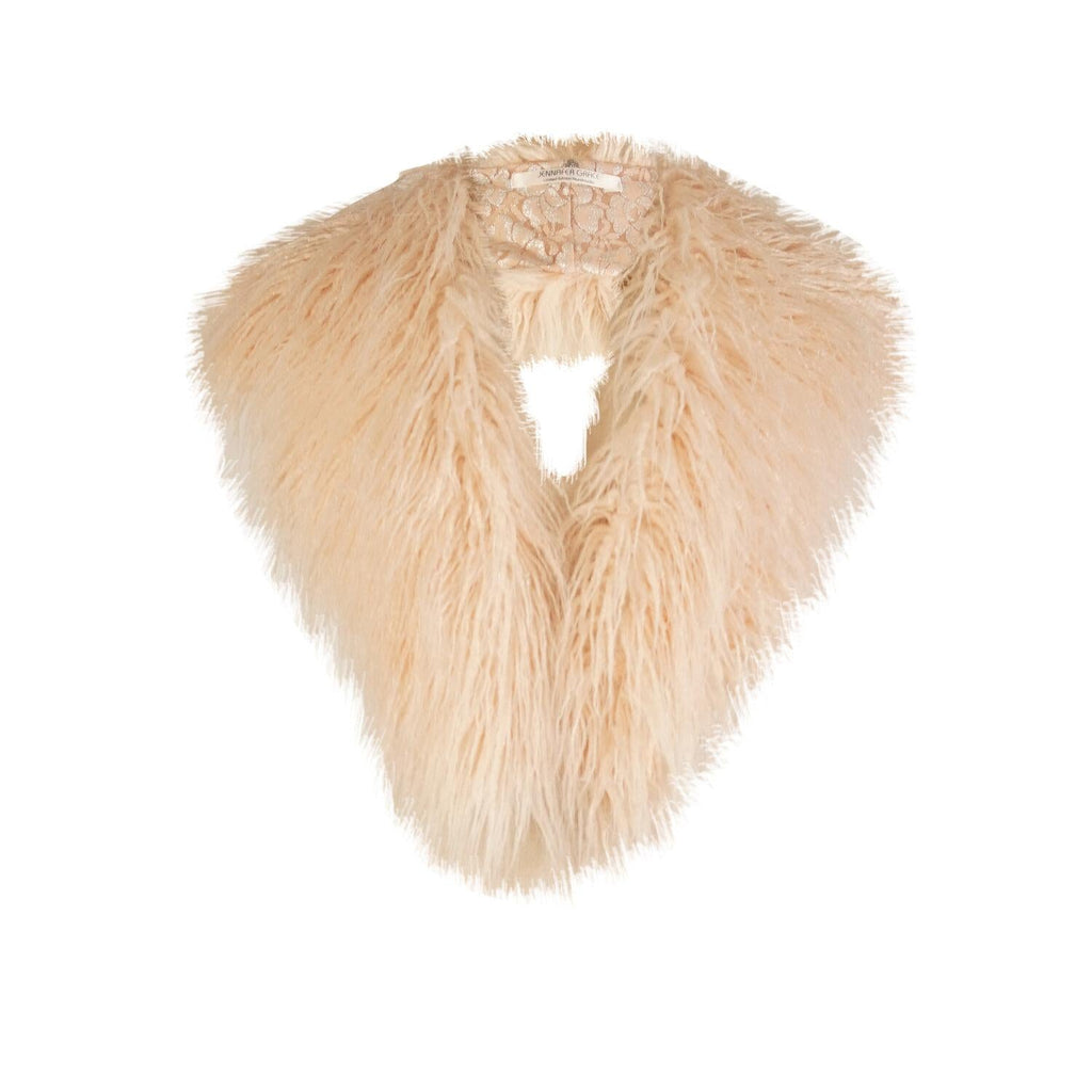 Blush Faux Fur Collar