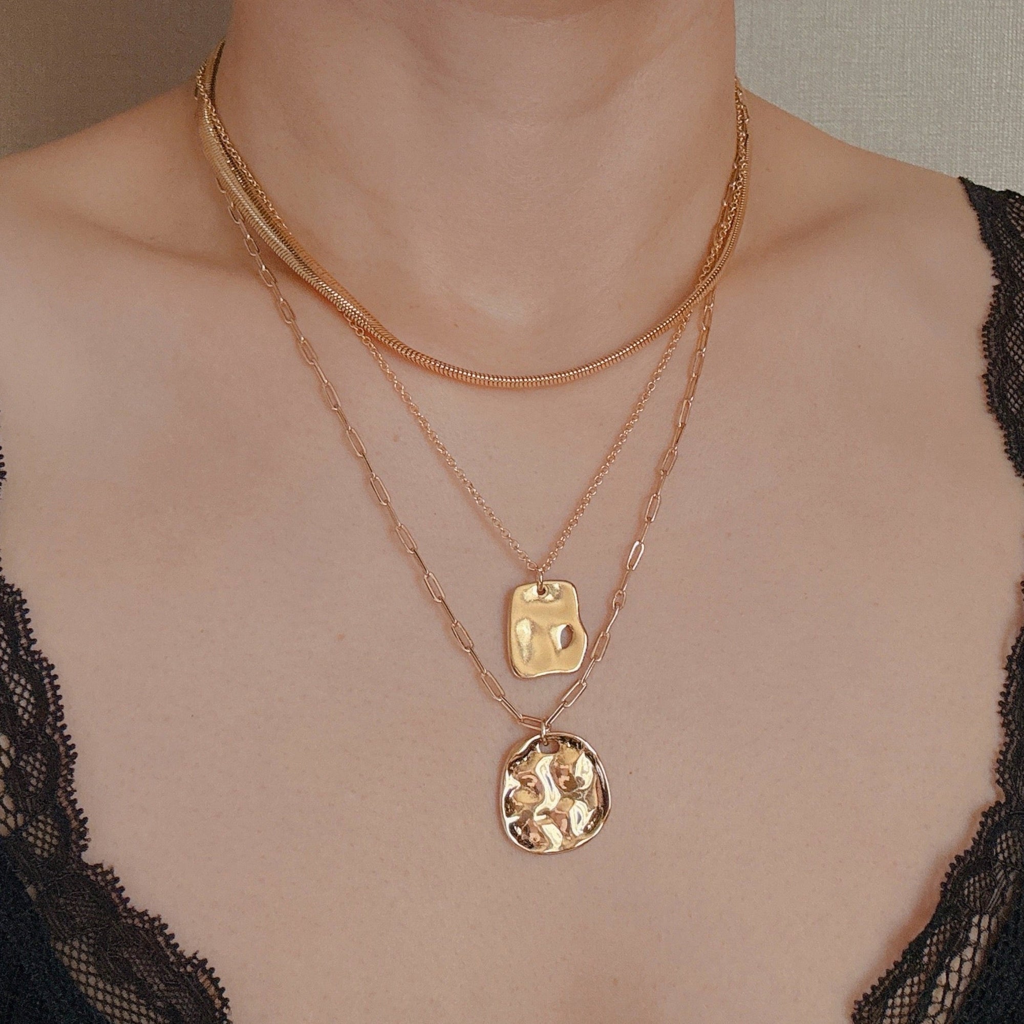 Boho Romantic Layered Necklace-1