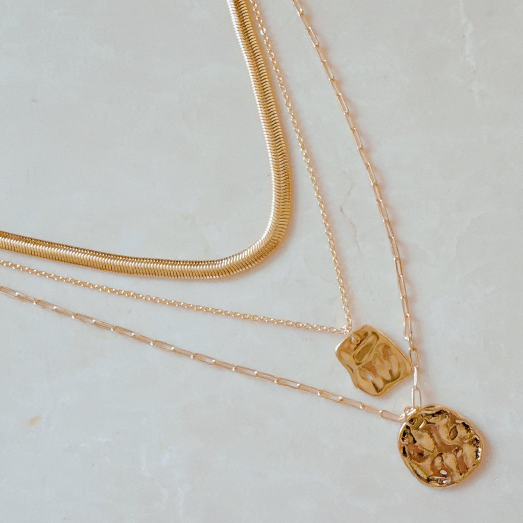 Boho Romantic Layered Necklace-0