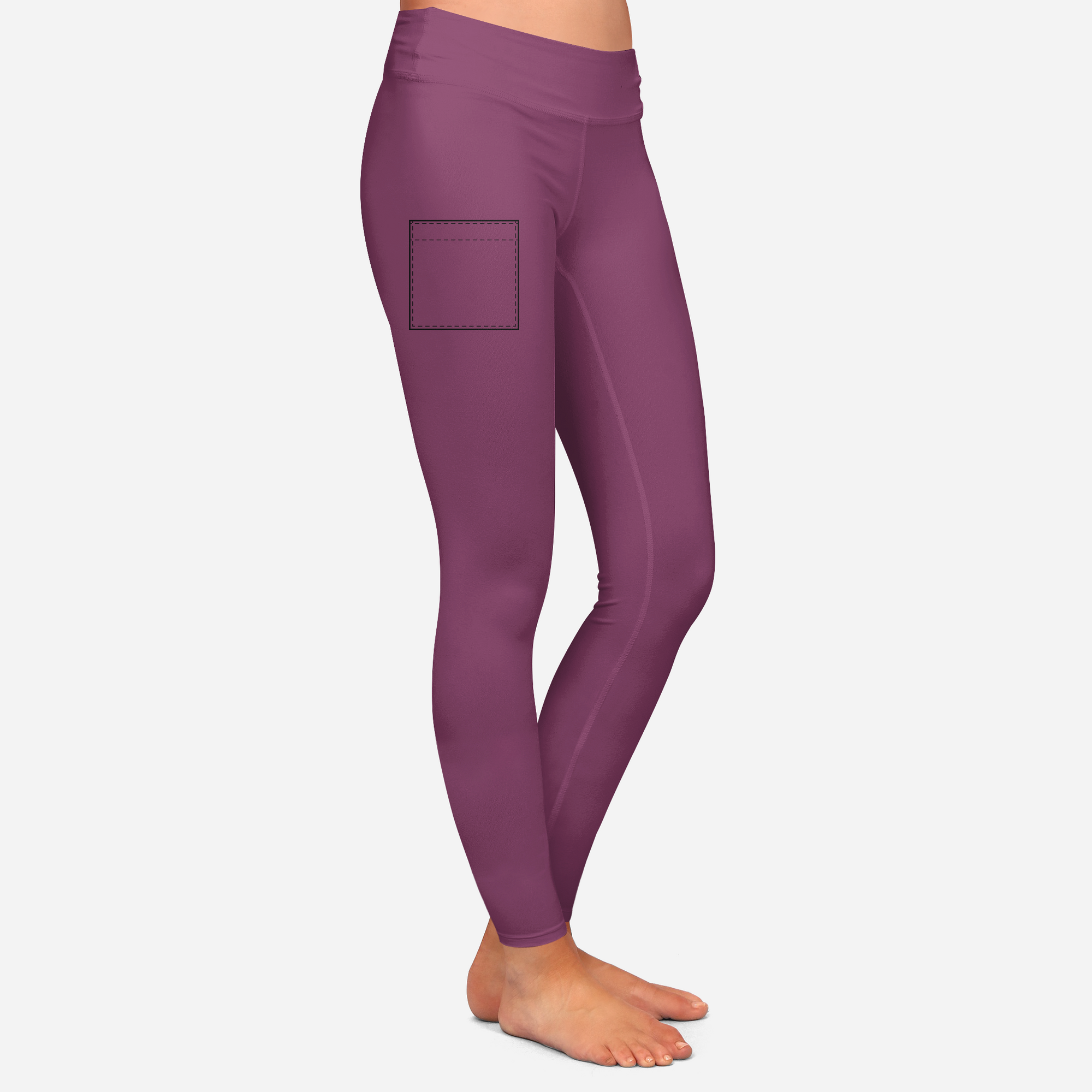 Solid with Pockets - High-quality Handcrafted Vibrant Leggings