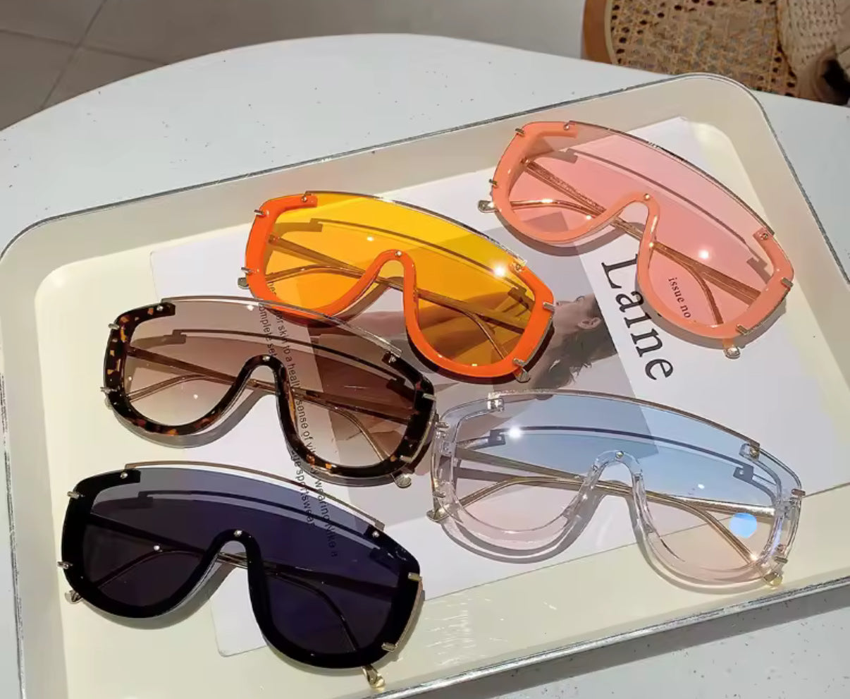 For you statement Sunglasses, Durable Resin & Metal Unisex Design - Lightweight-2