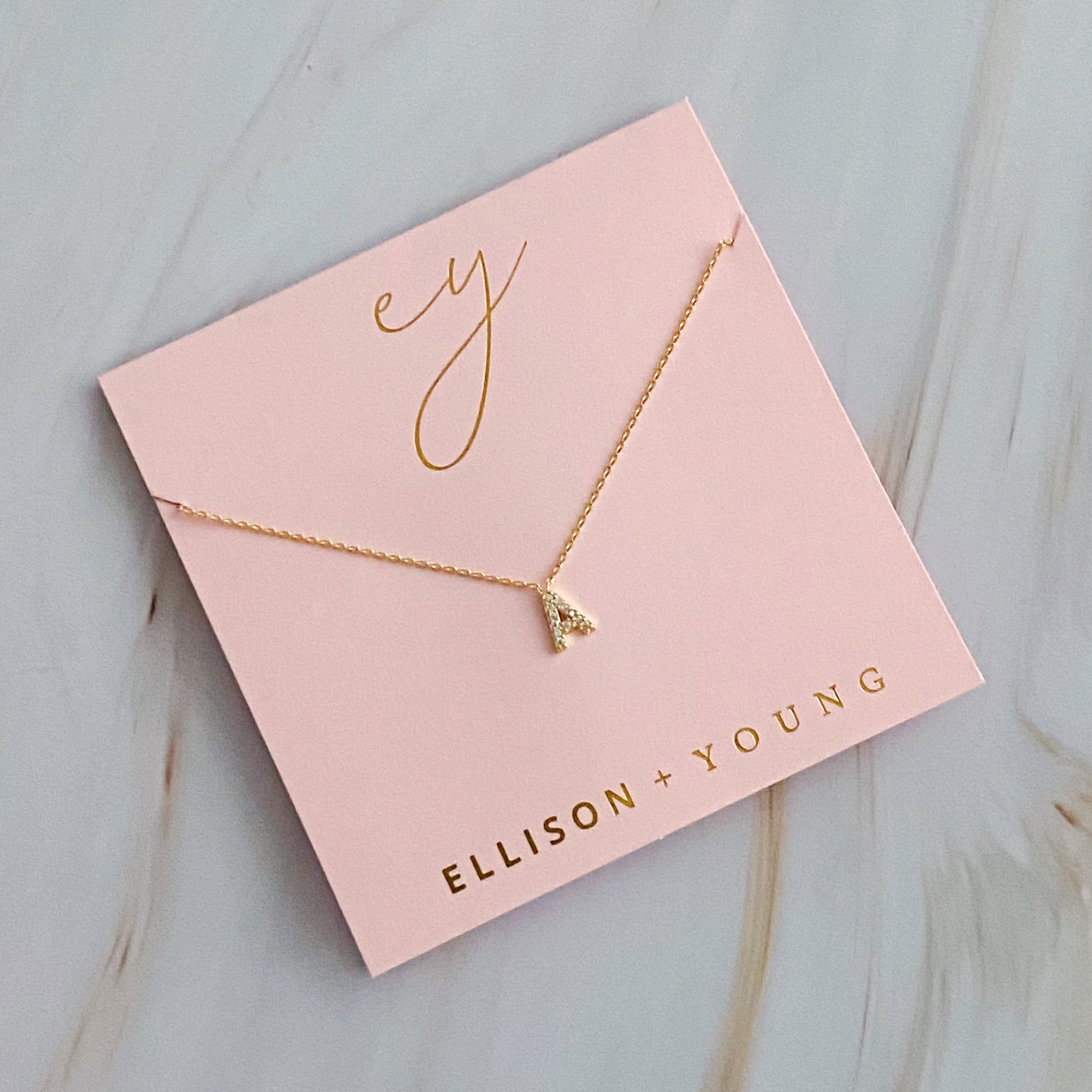 Understated Beauty Initial Necklace-5