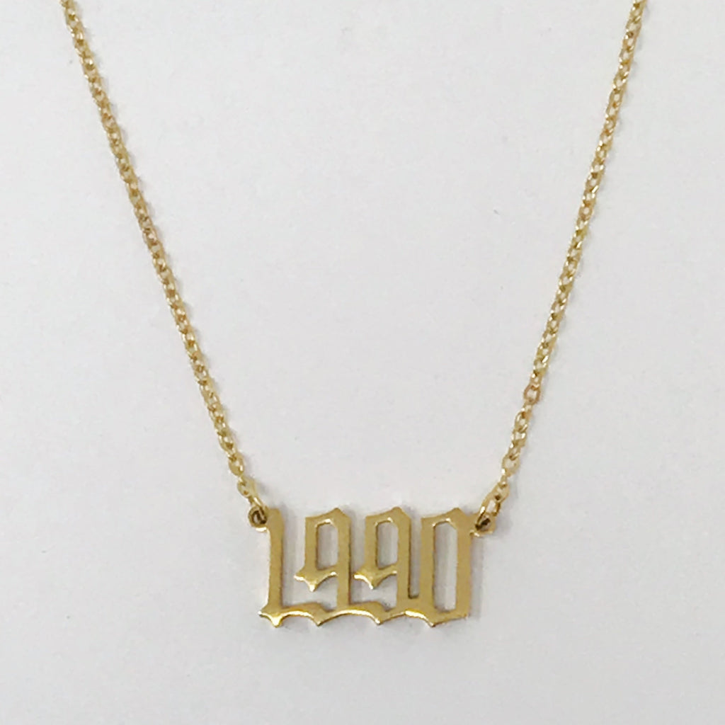 Birth Year Necklace-4
