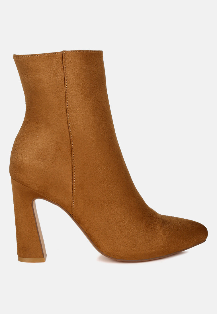 Clubdate Block Heeled Ankle Boots-5