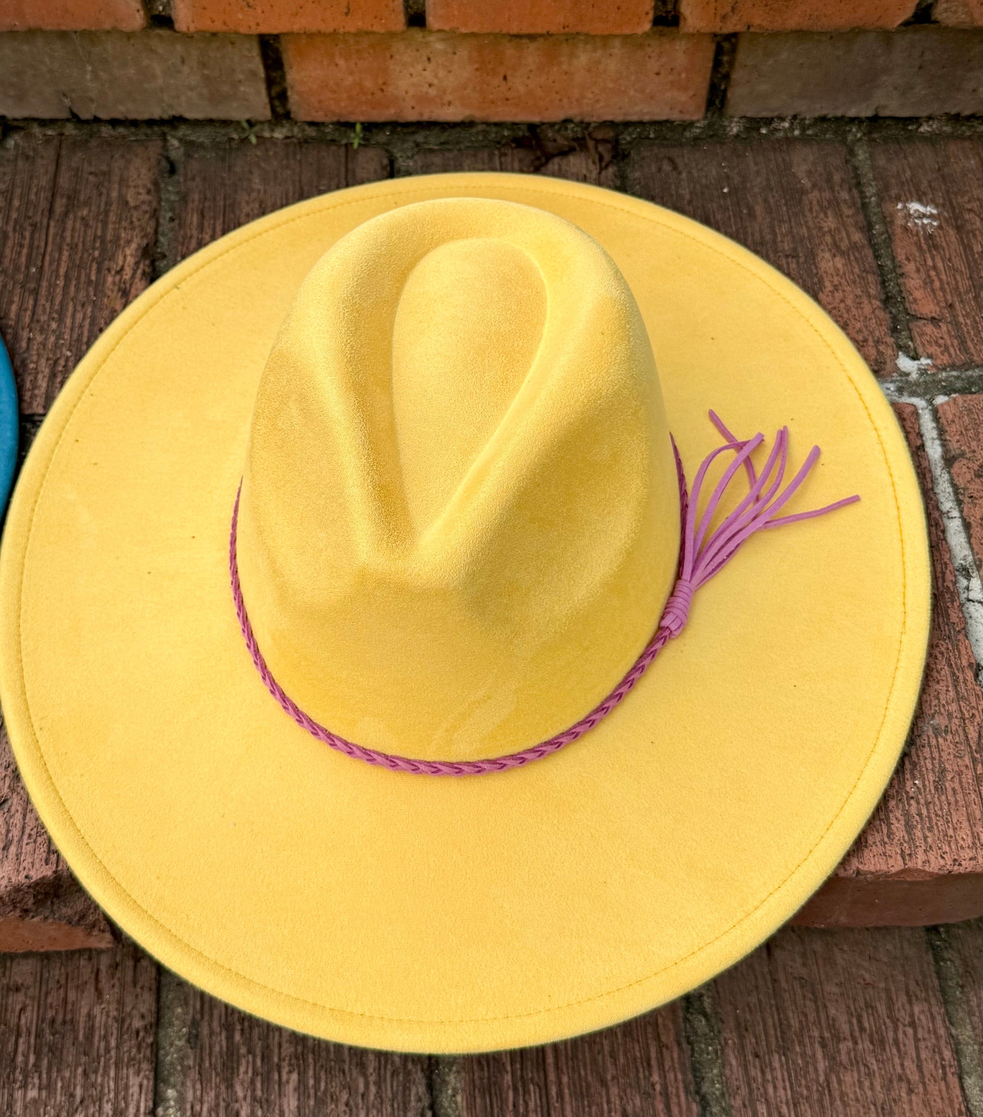 Everyday premium Suede Fedora Hat-0