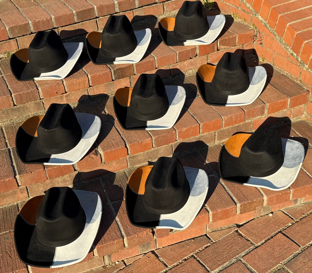 Patchedup -premium Suede Cowboy Hat-1