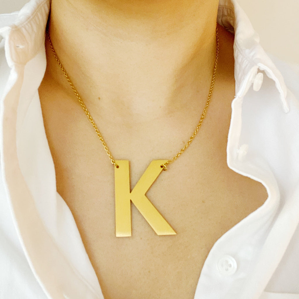 Ellison + Young: Boldly You Initial Necklace-3