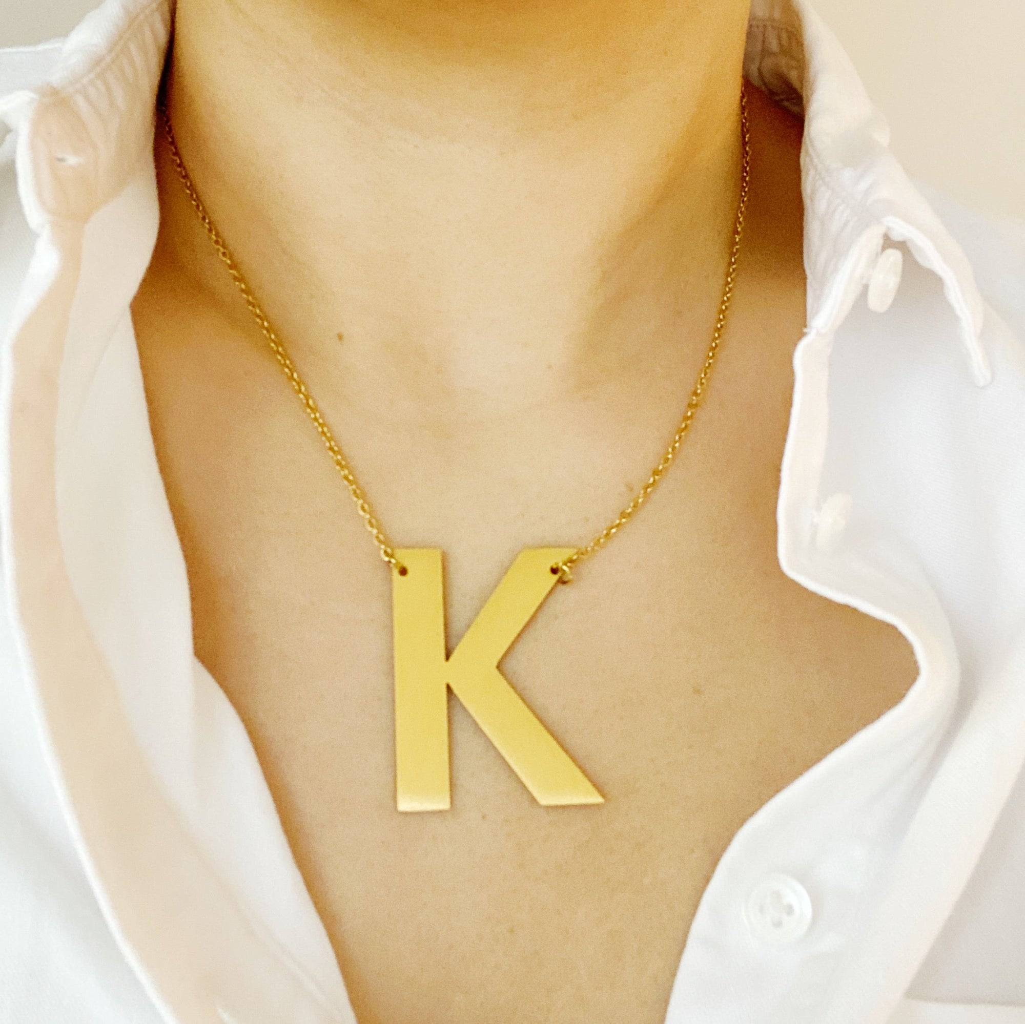 Ellison + Young: Boldly You Initial Necklace-3