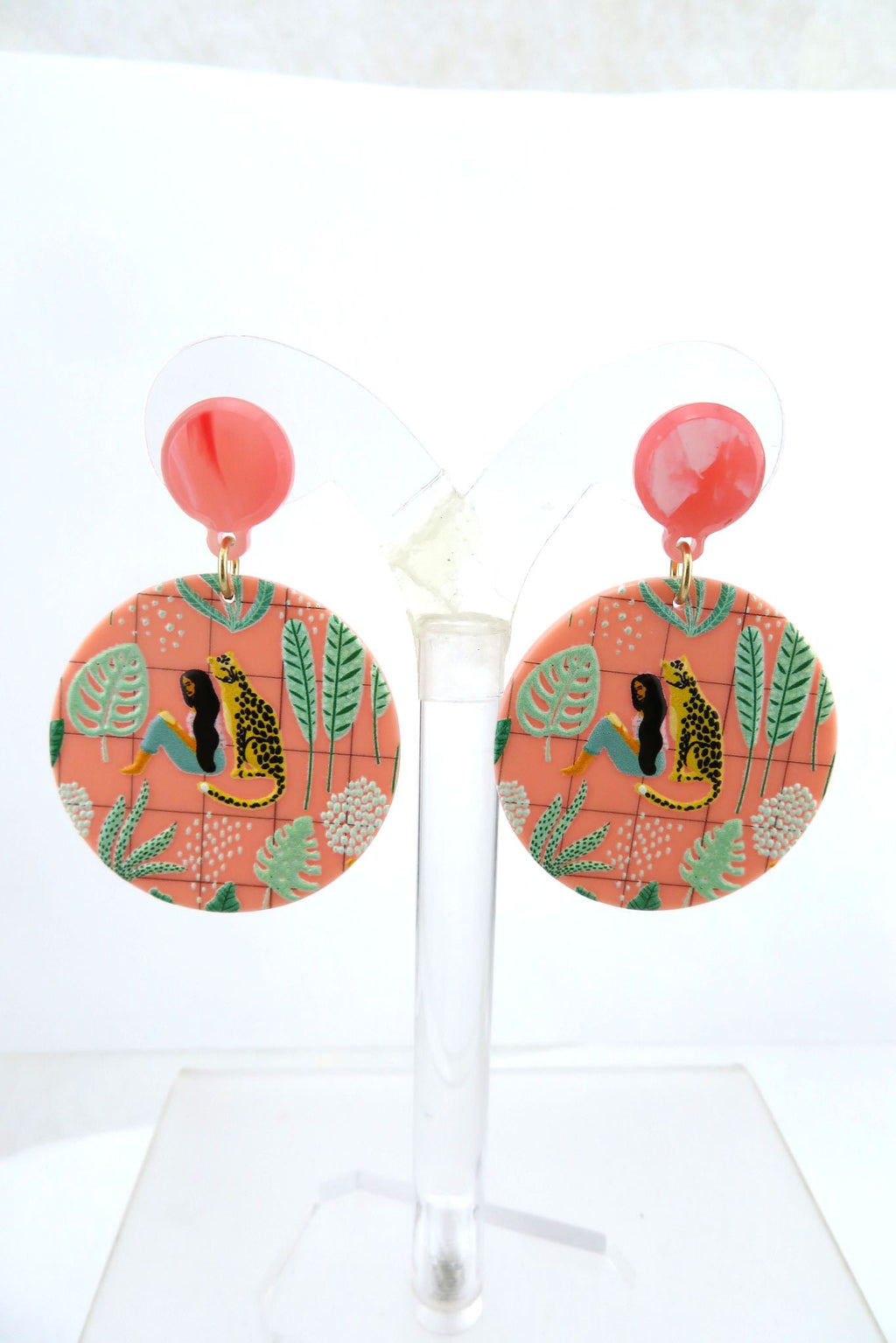 Artful Life Painted Earrings-4