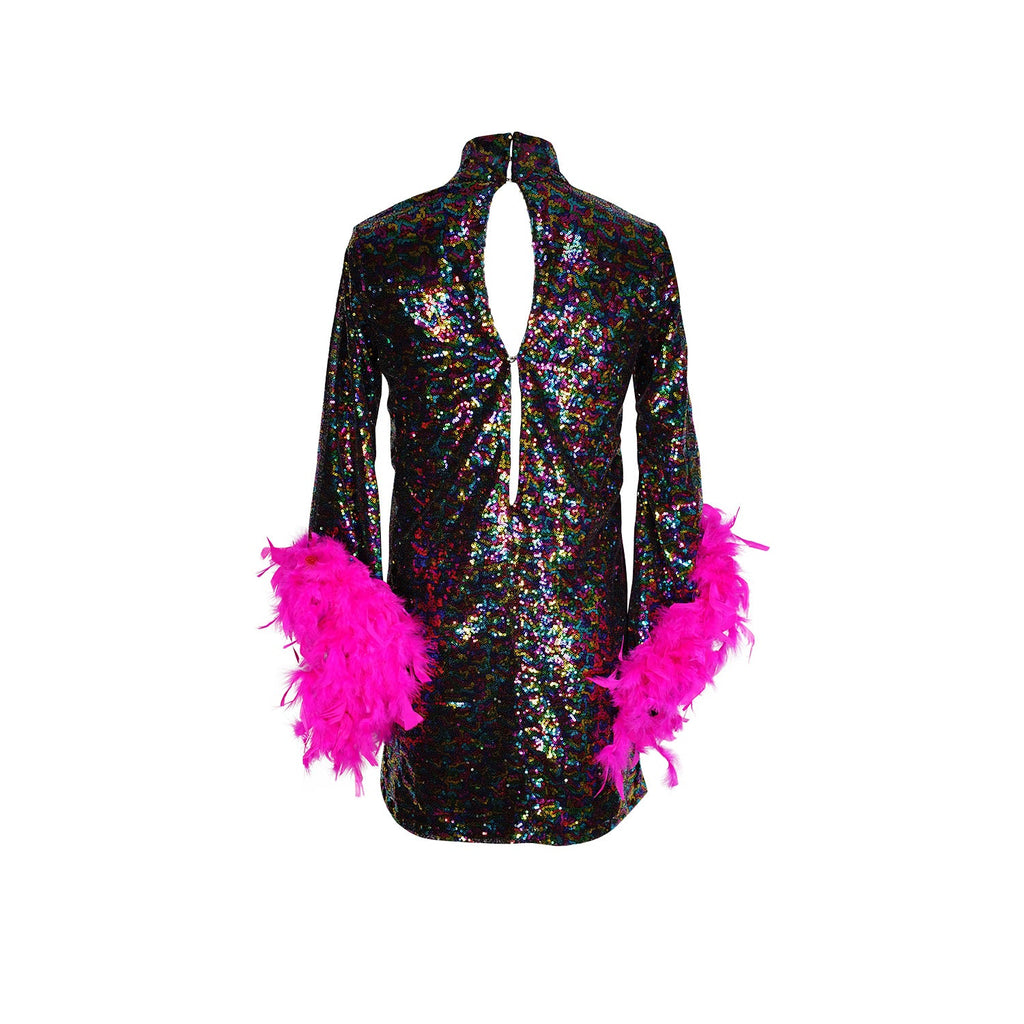 Time Warp Sequin Mod Mini
