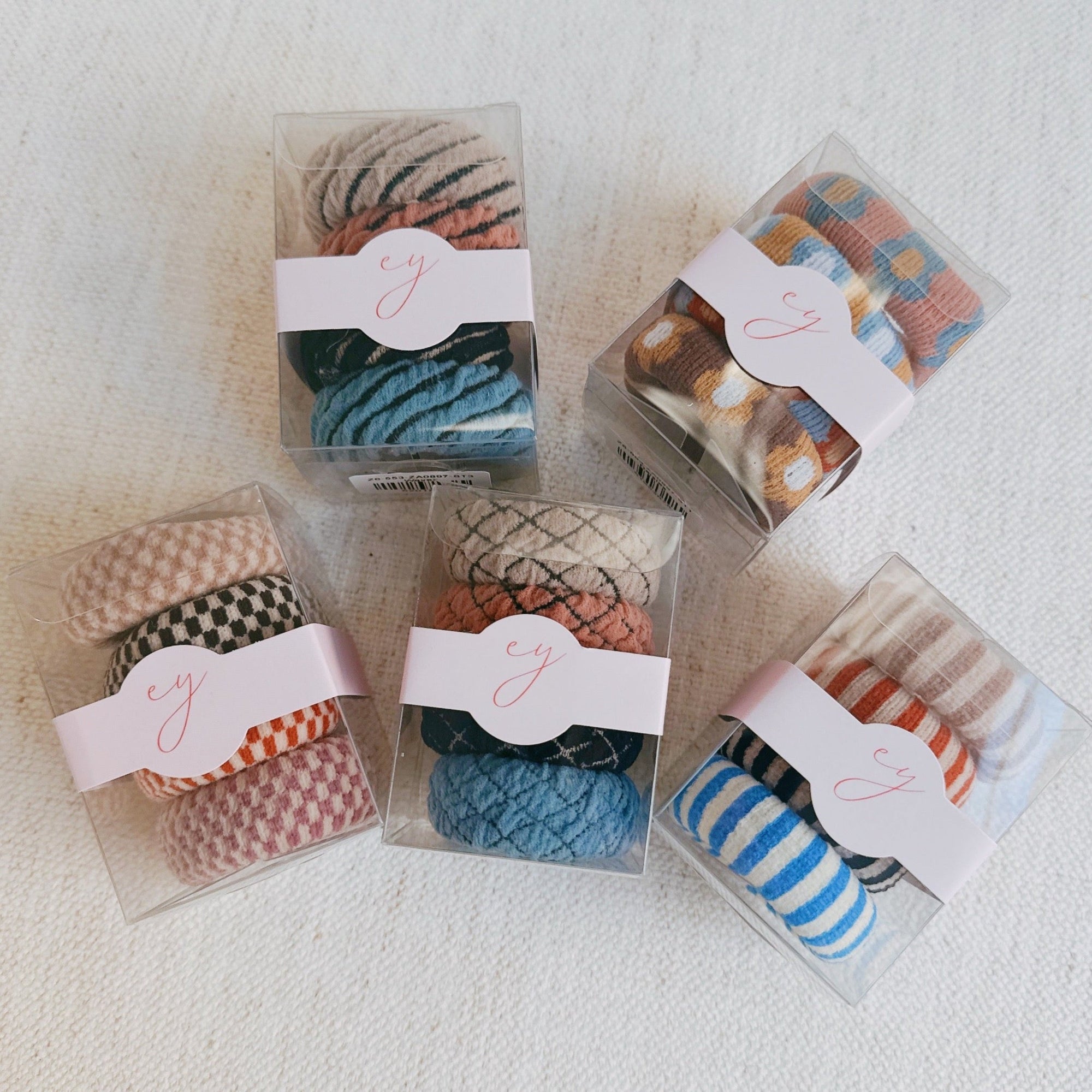 Donut Lovely Hair Ties Set Of 4-1