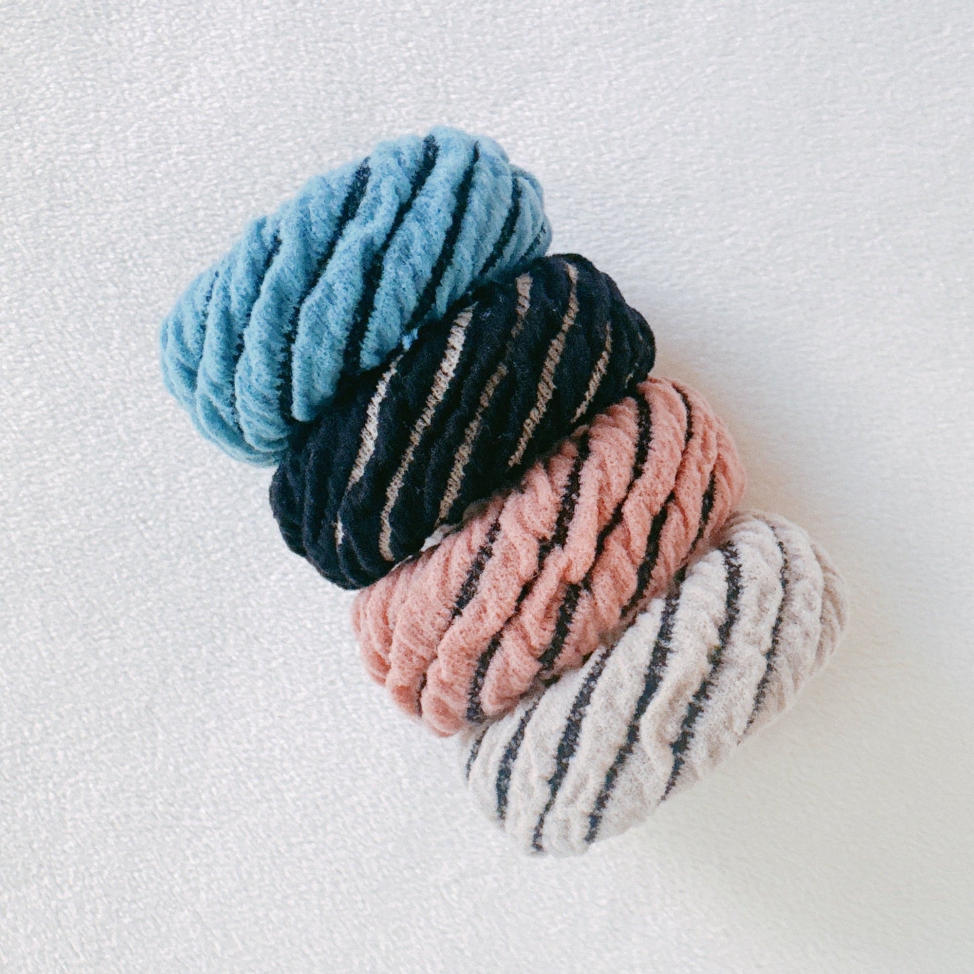 Donut Lovely Hair Ties Set Of 4-3