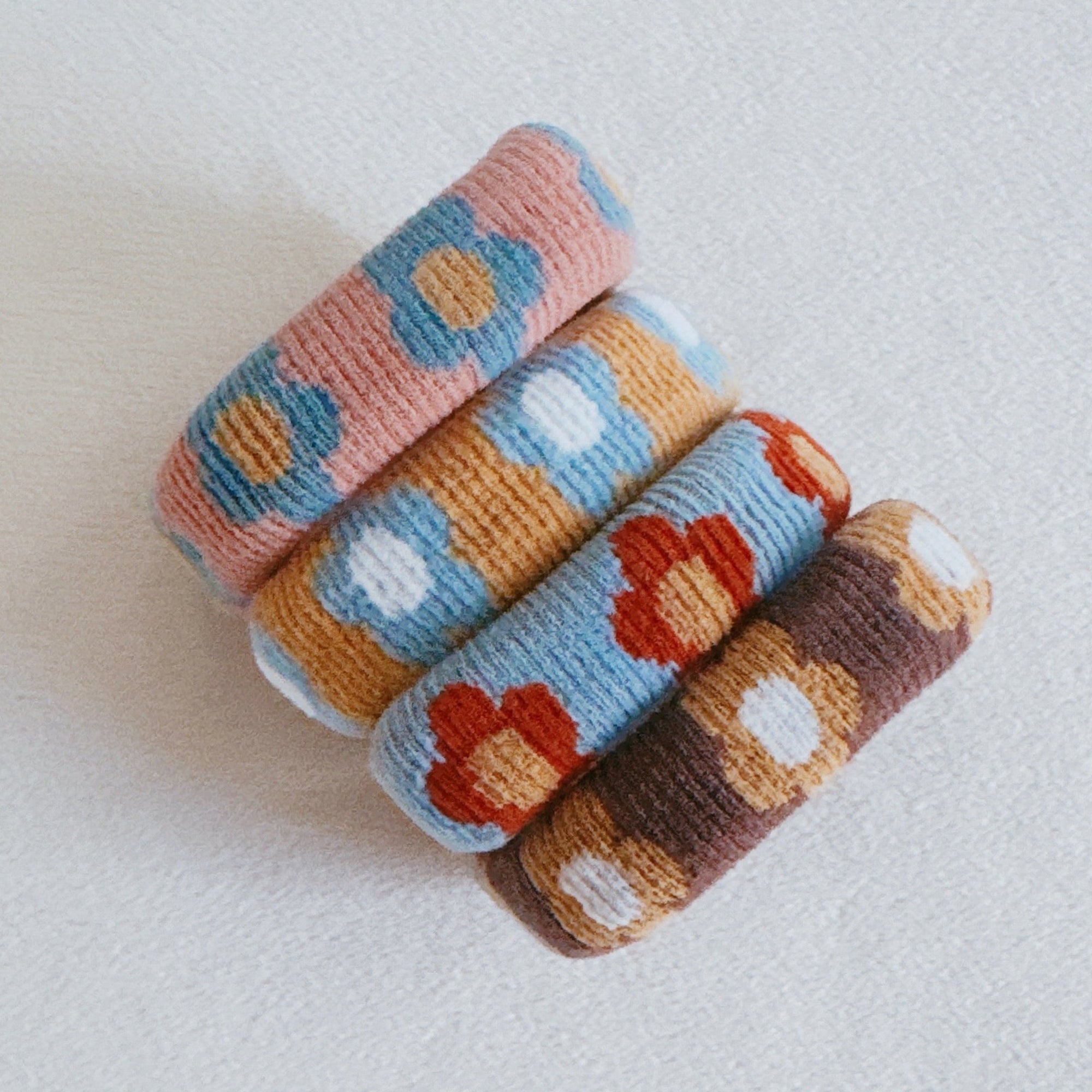 Donut Lovely Hair Ties Set Of 4-0