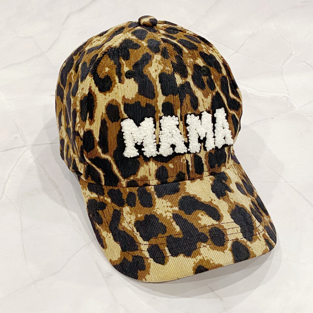 Wild Mama Corduroy Ball Cap-2