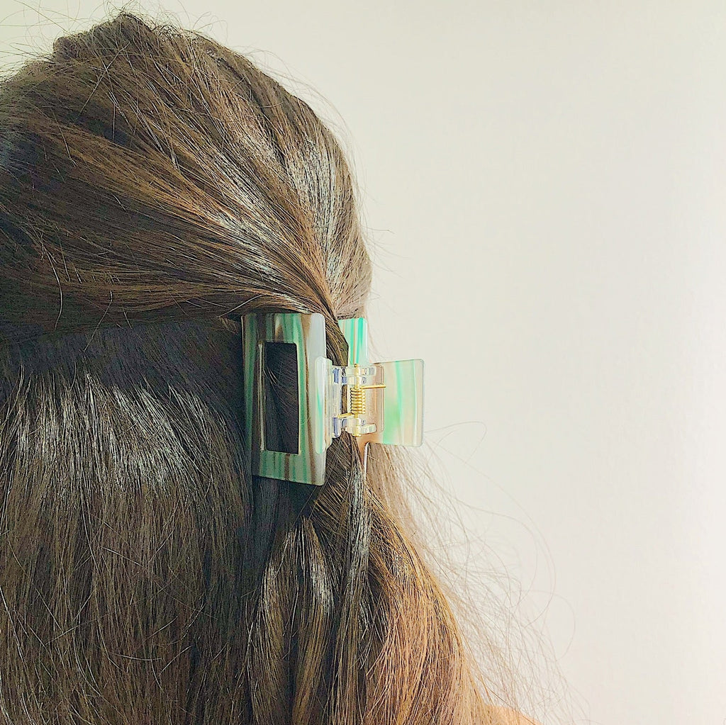 Isabella Square Hair Claw-3