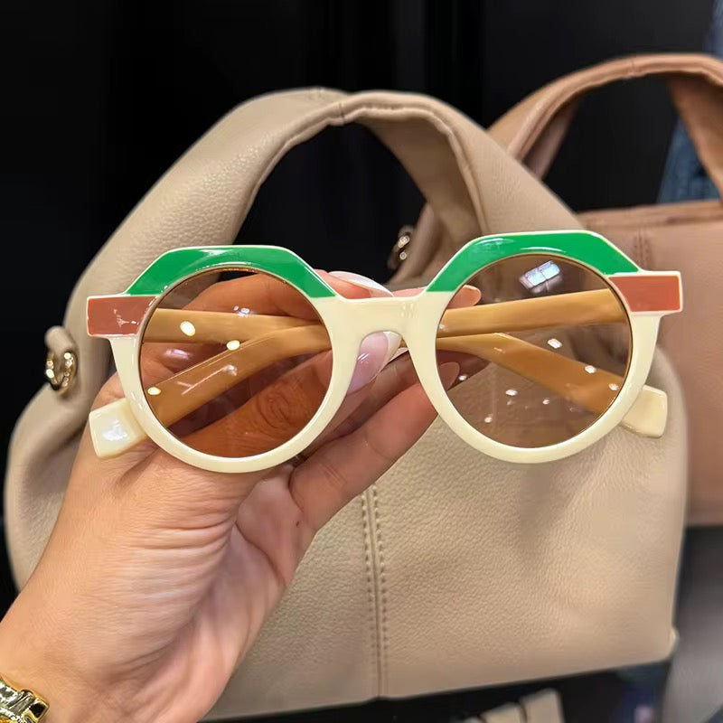 Pure Statement Sunglasses, Durable Resin & Metal Unisex Design - Lightweight-0