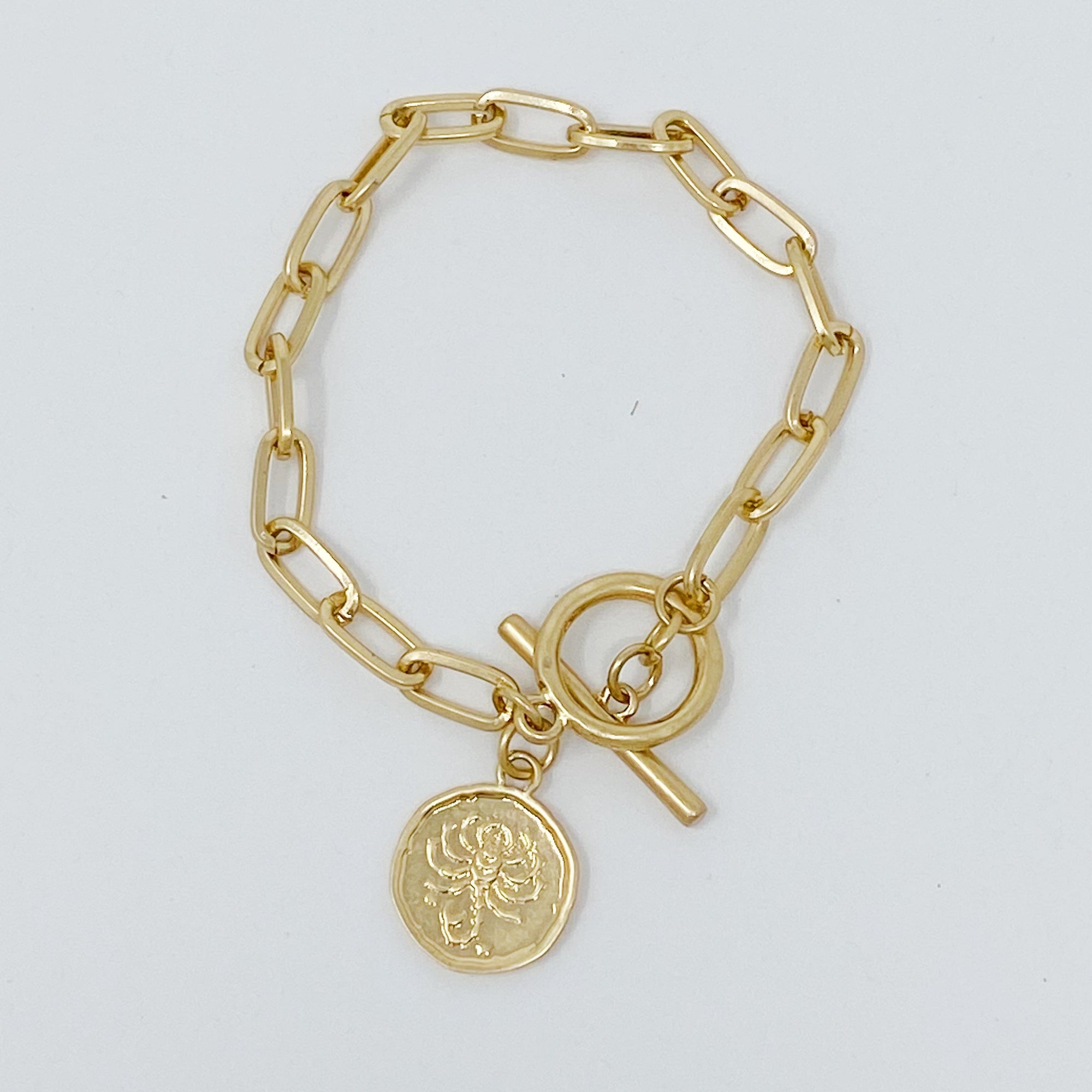 Zodiac Charm Chain Bracelet-11