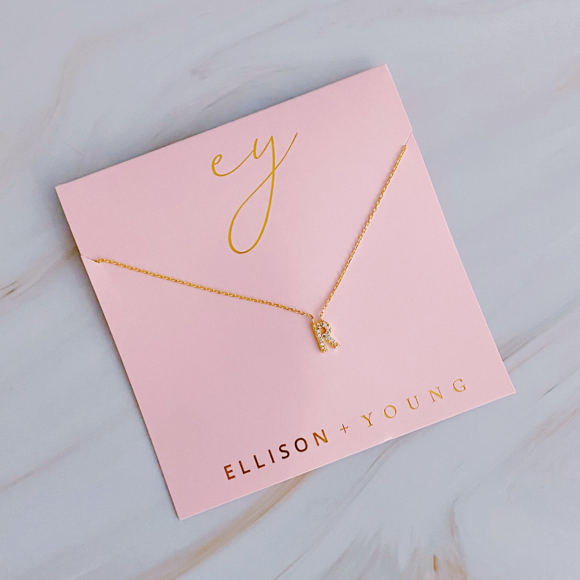Understated Beauty Initial Necklace-17